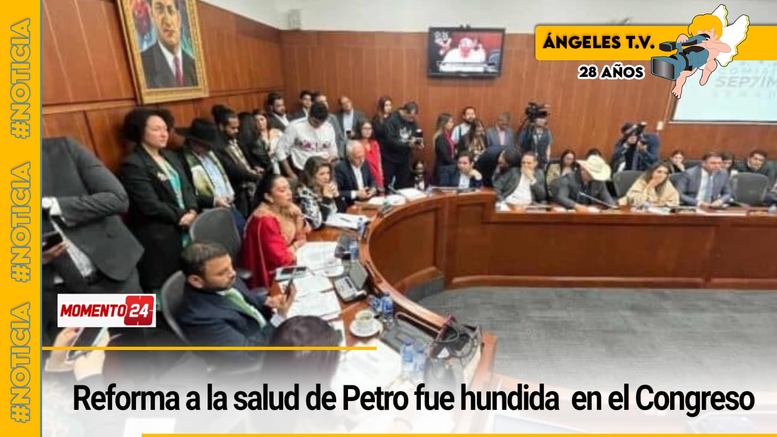 Reforma a la salud de Petro fue hundida en el Congreso - Angeles Television