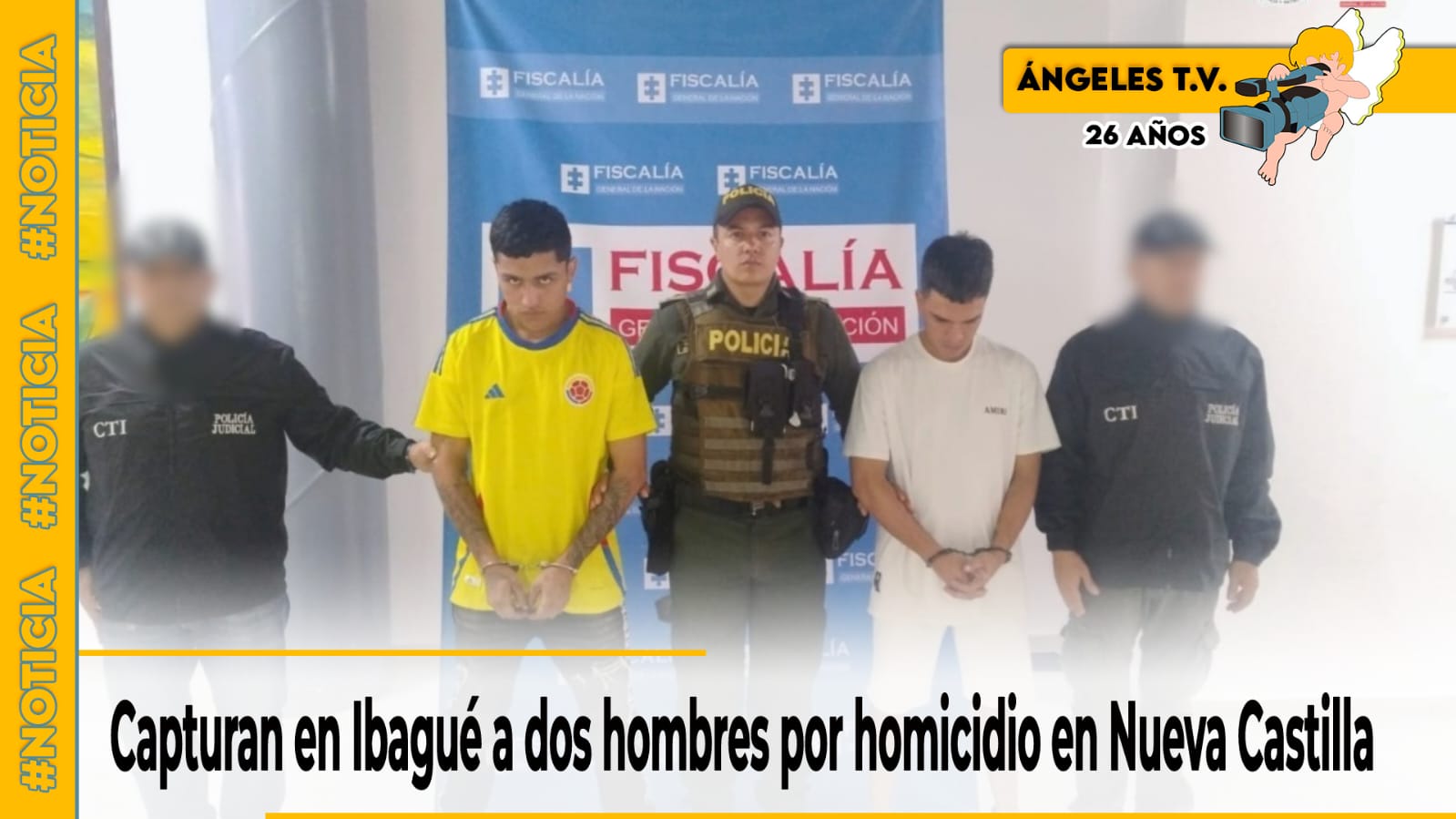 Capturan en Ibagué a dos presuntos responsables de homicidio en Nueva ...
