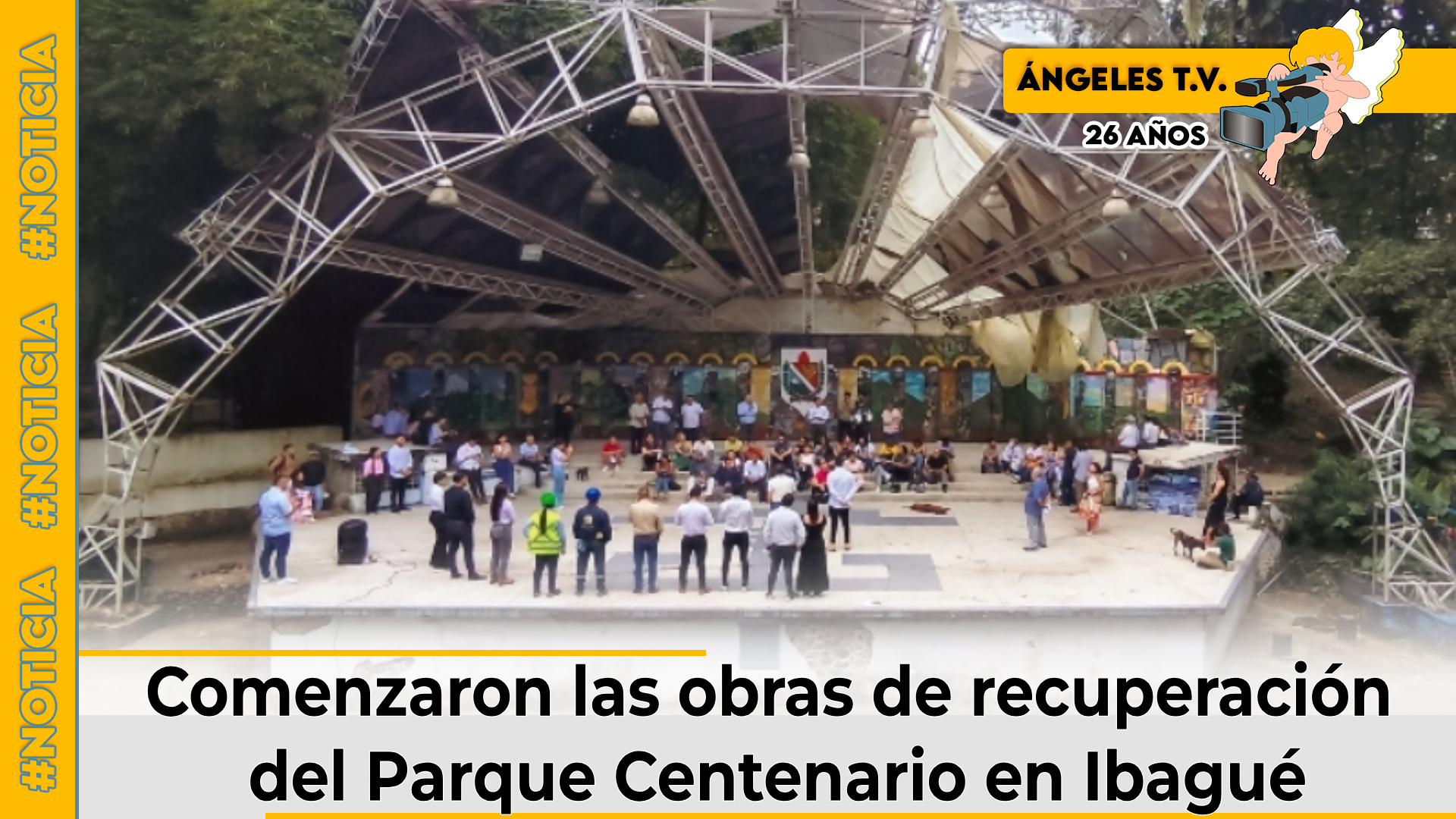 Inician obras de mejoramiento en el Parque Centenario de Ibagué ...