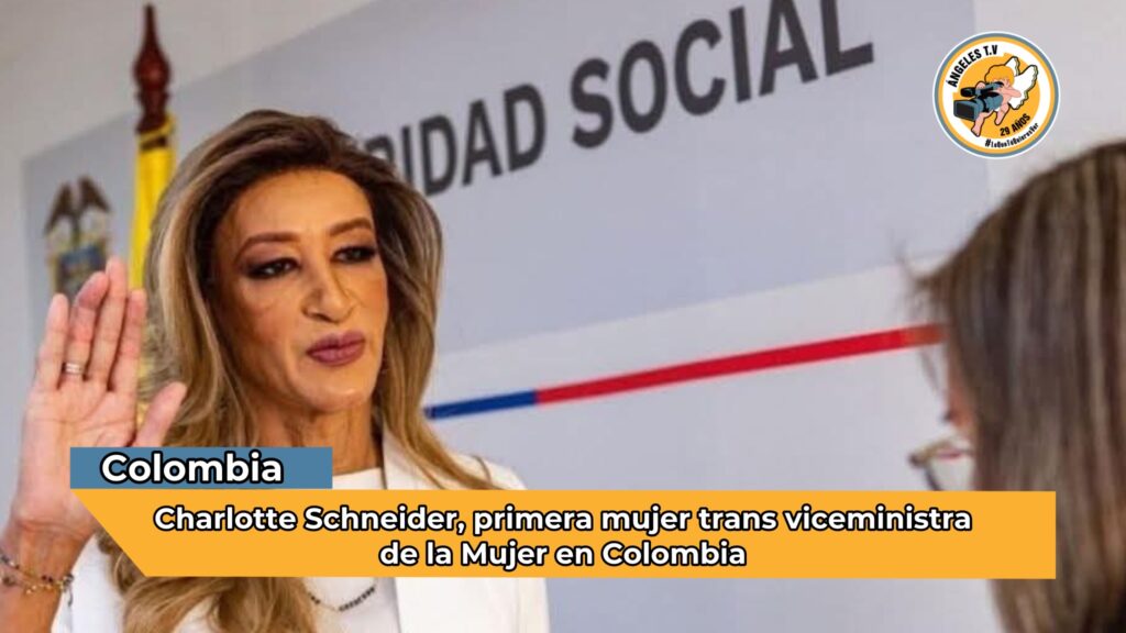 Charlotte Schneider, primera mujer trans en ser nombrada viceministra de la Mujer en Colombia